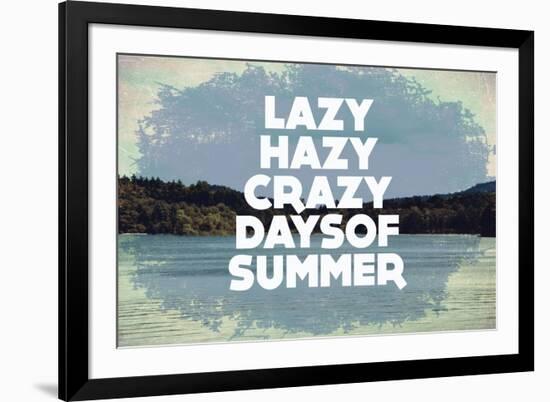 Hazy Days of Summer-Vintage Skies-Framed Giclee Print