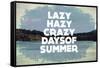 Hazy Days of Summer-Vintage Skies-Framed Stretched Canvas