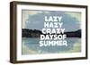 Hazy Days of Summer-Vintage Skies-Framed Giclee Print