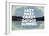 Hazy Days of Summer-Vintage Skies-Framed Giclee Print