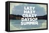 Hazy Days of Summer-Vintage Skies-Framed Stretched Canvas