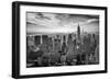 Hazy Gotham-Stefan Schilbe-Framed Art Print