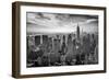 Hazy Gotham-Stefan Schilbe-Framed Art Print