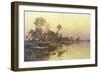 Hazy Sunshine-Albert Gabriel Rigolot-Framed Giclee Print