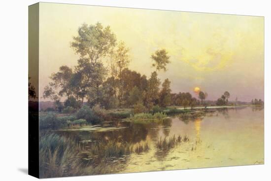 Hazy Sunshine-Albert Gabriel Rigolot-Stretched Canvas