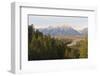 Hazy Teton Range from Snake River Overlook in Autumn (Fall), Grand Teton National Park, Wyoming-Eleanor Scriven-Framed Photographic Print