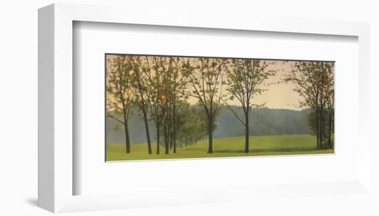 Hazy, Woodstock-Elissa Gore-Framed Art Print