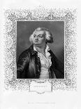 Honore-Gabriel De Riquetti, Comte De Mirabeau, French Writer, Orator and Statesman, 19th Century-HB Hall-Framed Giclee Print