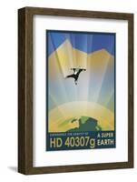 HD 40307g-Vintage Reproduction-Framed Art Print