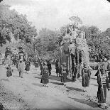 A Procession Passing Through the Delhi Gate, Lahore, Pakistan, 1913-HD Girdwood-Giclee Print