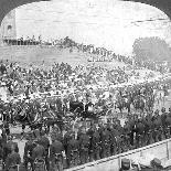 Watching a Football Match Between the Lancashire Fusiliers and Border Regiments, Delhi, 1910s-HD Girdwood-Giclee Print