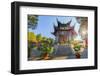 Hdr Capture of a Pagoda Near Wangu Tower with a Bell Inside-Andreas Brandl-Framed Photographic Print