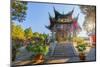 Hdr Capture of a Pagoda Near Wangu Tower with a Bell Inside-Andreas Brandl-Mounted Photographic Print