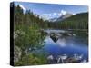 Hdr, Digital Composite, Bear Lake, Rocky Mountain National Park, Colorado, Usa-Rick A Brown-Stretched Canvas