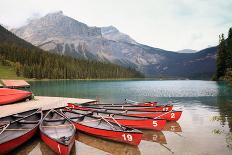 Emerald Lake is One of the Most Admired Destinations in Yoho National Park (British Columbia , Cana-hdsidesign-Photographic Print