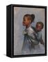 He Aint Heavy-Michael Jackson-Framed Stretched Canvas