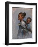 He Aint Heavy-Michael Jackson-Framed Giclee Print