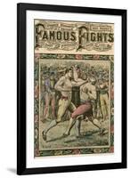 He Caught Tom a Smack under the Chin, Late 19th or Early 20th Century-Pugnis-Framed Giclee Print