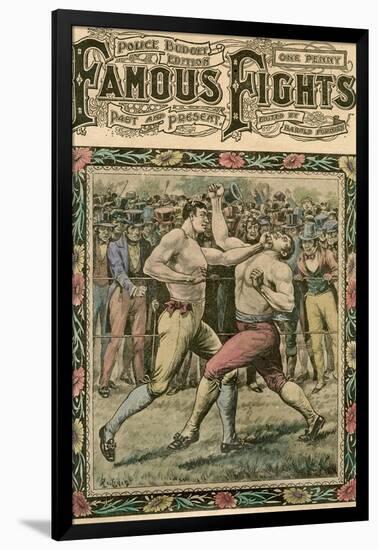 He Caught Tom a Smack under the Chin, Late 19th or Early 20th Century-Pugnis-Framed Giclee Print