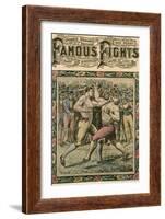 He Caught Tom a Smack under the Chin, Late 19th or Early 20th Century-Pugnis-Framed Giclee Print