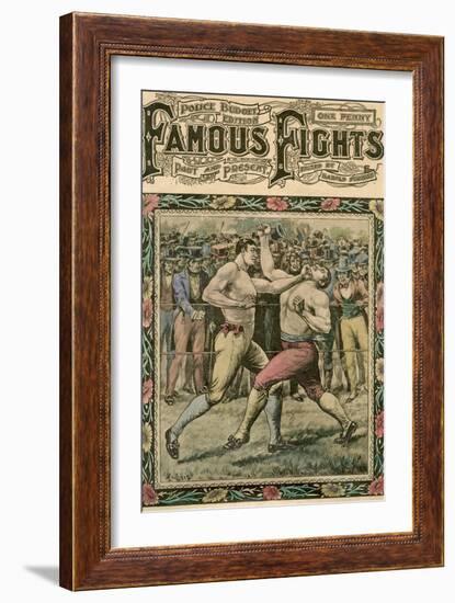 He Caught Tom a Smack under the Chin, Late 19th or Early 20th Century-Pugnis-Framed Giclee Print