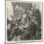 He Confers with Scholars and Clerics : He Is a Great Patron of Learning-null-Mounted Art Print