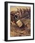 "He Crawled Behind a Cannon and Pale and Paler Grew"-William Henry Charles Groome-Framed Giclee Print