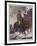 He Crosses the Snow-Covered Saint-Bernard Pass into Italy on Horseback 1800-Paul Hippolyte Delaroche-Framed Art Print