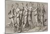 He Dances with His Friends the Nine Muses-Francesco Bartolozzi-Mounted Photographic Print