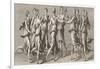 He Dances with His Friends the Nine Muses-Francesco Bartolozzi-Framed Photographic Print