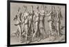 He Dances with His Friends the Nine Muses-Francesco Bartolozzi-Framed Photographic Print