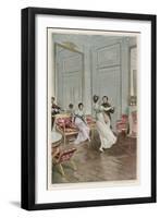 He Dances with Maria Luisa at Compiegne-Lucius Rossi-Framed Art Print