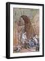 He Did No Miracles Save That He Healed Them-James Tissot-Framed Giclee Print