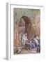 He Did No Miracles Save That He Healed Them-James Tissot-Framed Giclee Print