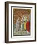 He Entrusts the Keys of the Kingdom to Peter Who Will Become the First Pope-null-Framed Art Print