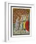 He Entrusts the Keys of the Kingdom to Peter Who Will Become the First Pope-null-Framed Art Print