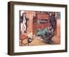 He Felled Mr Benjamin Allen to the Ground-Cecil Aldin-Framed Giclee Print