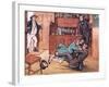 He Felled Mr Benjamin Allen to the Ground-Cecil Aldin-Framed Giclee Print