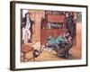 He Felled Mr Benjamin Allen to the Ground-Cecil Aldin-Framed Giclee Print