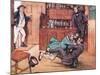 He Felled Mr Benjamin Allen to the Ground-Cecil Aldin-Mounted Giclee Print