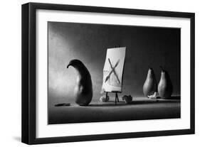 He Has a Painter's Block...-Victoria Ivanova-Framed Photographic Print