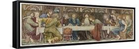 He Has Supper for the Last Time with His Disciples-null-Framed Stretched Canvas