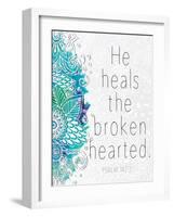 He Heals-Kimberly Allen-Framed Art Print