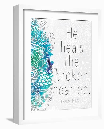 He Heals-Kimberly Allen-Framed Art Print