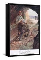 He Hid it in a Cave-William Rainey-Framed Stretched Canvas