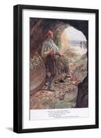 He Hid it in a Cave-William Rainey-Framed Giclee Print