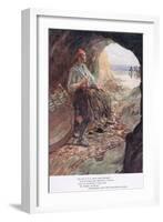 He Hid it in a Cave-William Rainey-Framed Giclee Print