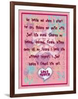 He Hold Me When I Start to Cry-Cathy Cute-Framed Giclee Print