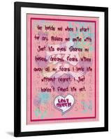 He Hold Me When I Start to Cry-Cathy Cute-Framed Giclee Print