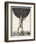 He Holds up the Sky-Carlegle-Framed Art Print